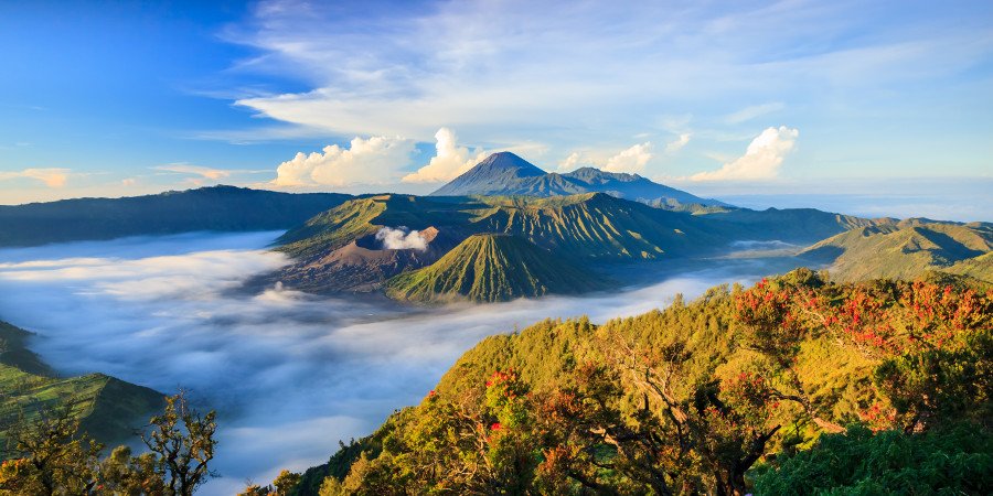 Mount Bromo, Java-Est